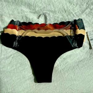 Danskin seamless thongs size Medium.